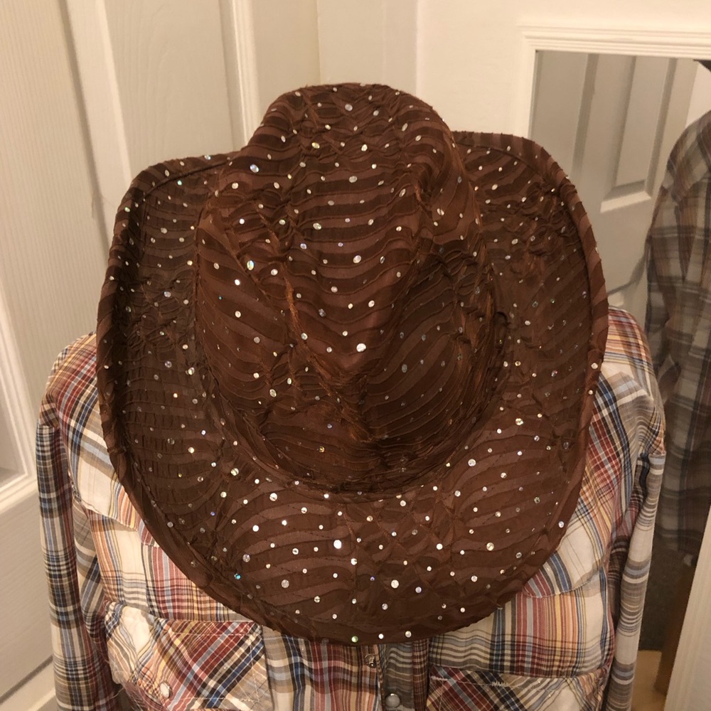Fun sequin cowboy hat!